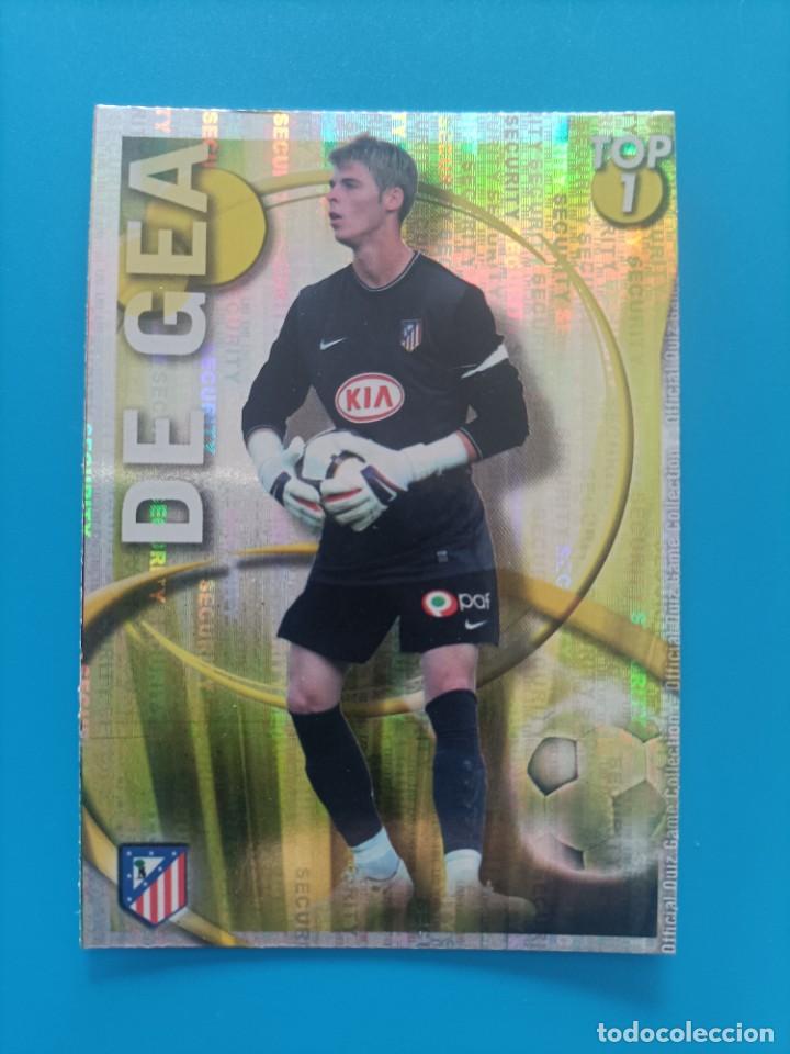 Figurine di Calcio: Cromo ficha card De Gea Mundicromo Top 2010 2011 Security muy dif&iacute;cil las fichas de la liga