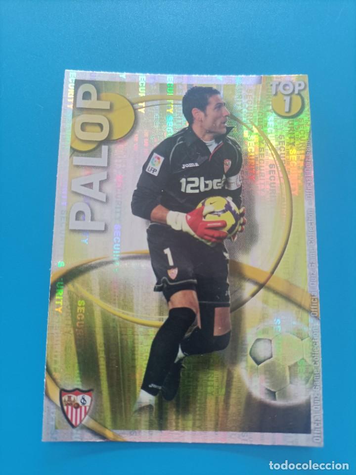 Figurine di Calcio: Cromo ficha card Palop Mundicromo Top 2010 2011 Security muy dif&iacute;cil las fichas de la liga
