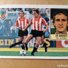 Cromos de Fútbol: ALF ESTE 84 85 1984 1985 DE ANDRES ATHLETIC BILBAO NUNCA PEGADO