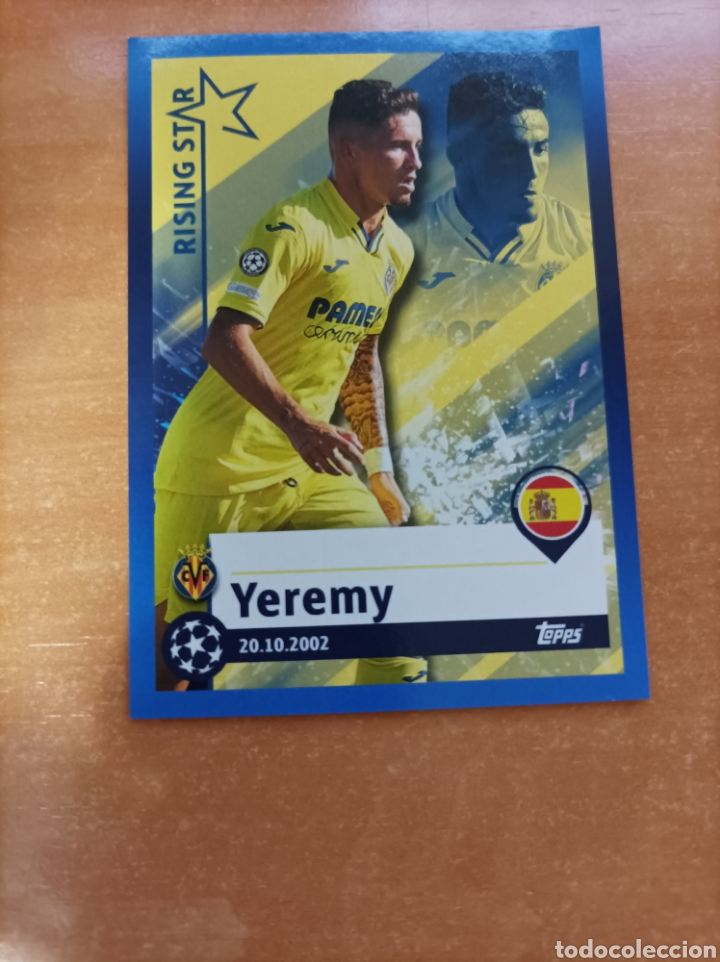 434 Yeremy Rising Star Topps Champions League Sticker CL 21/22 Nr 