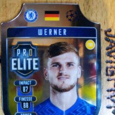 Cromos de Fútbol: MATCH ATTAX CHAMPIONS 2021 2022 21 22 TOPPS PRO ELITE SH7 TIMO WERNER CHELSEA. Lote 313244193