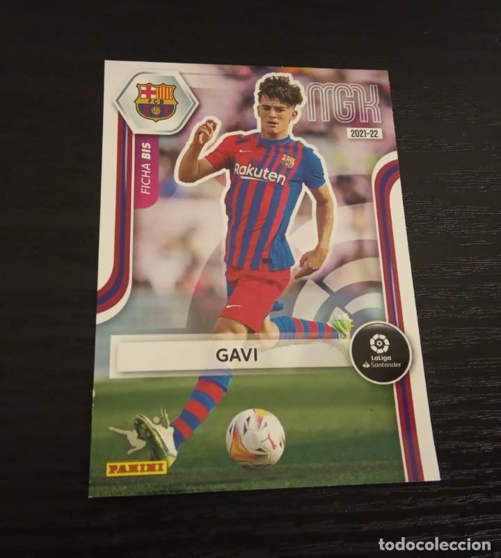 GAVI Rookie #67 BIS FC BARCELONA CROMO  MEGACRACKS  2021-22 PANINI 