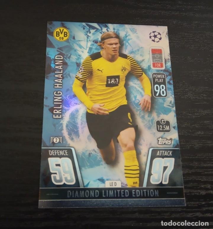 21/22 Match Attax Erling Haaland LED Borussia Dortmund Diamond Limited  Edition