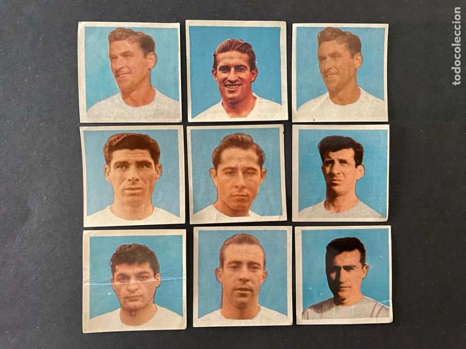 Cartes &agrave; collectionner de Football: LOTE DE 9 CROMOS DE FUTBOL
