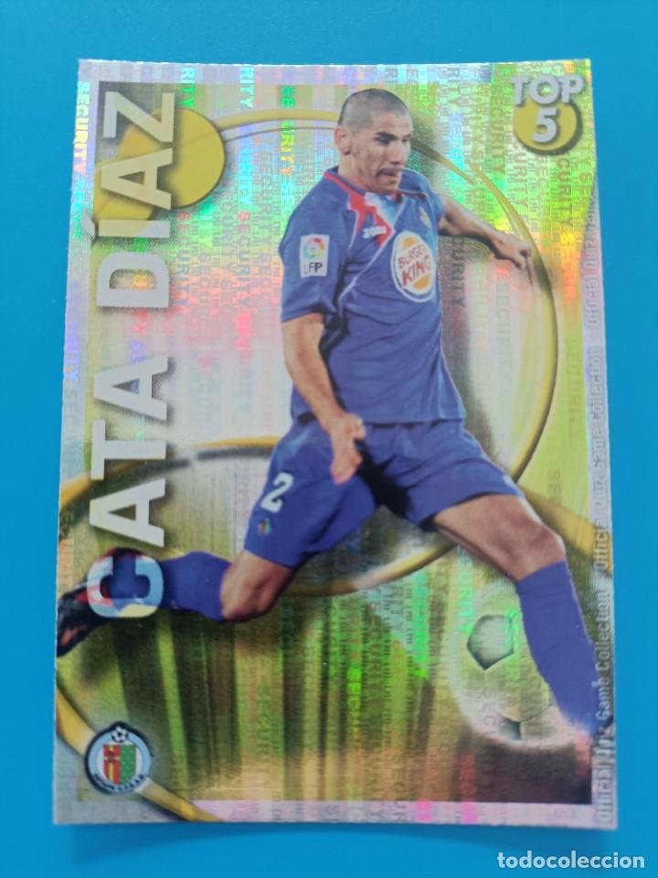 Cromos de Futebol: Cromo ficha card Cata D&iacute;az Mundicromo Top 2010 2011 Security muy dif&iacute;cil las fichas de la liga