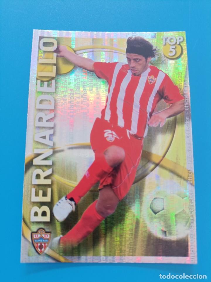 Cromos de Futebol: Cromo ficha card Bernardello Mundicromo Top 2010 2011 Security muy dif&iacute;cil las fichas de la liga
