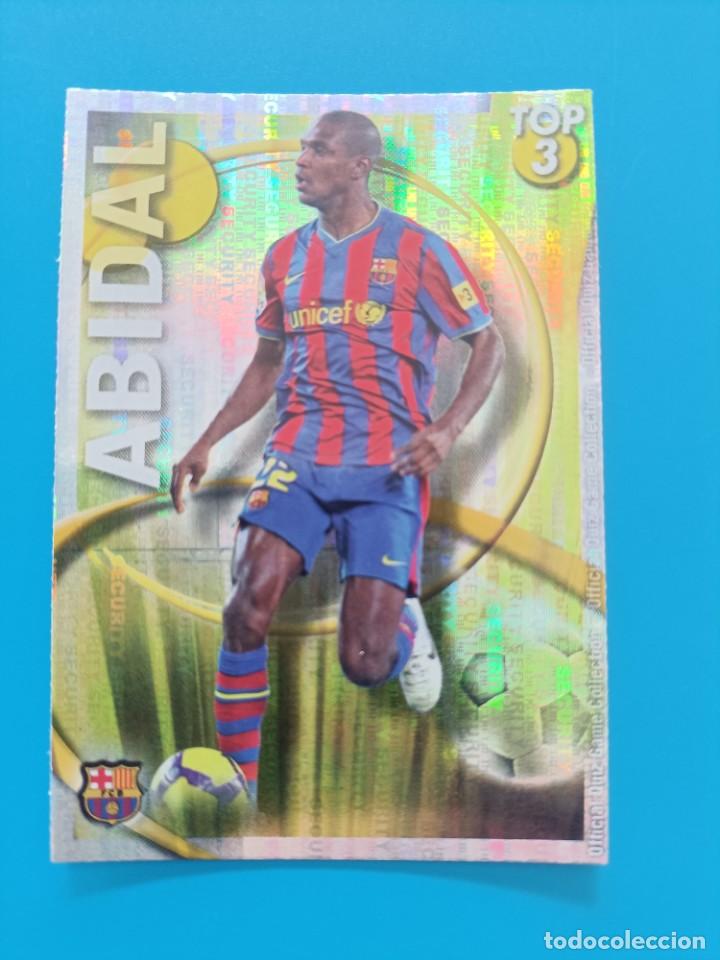 Cromos de Futebol: Cromo ficha card Abidal Mundicromo Top 2010 2011 Security muy dif&iacute;cil las fichas de la liga