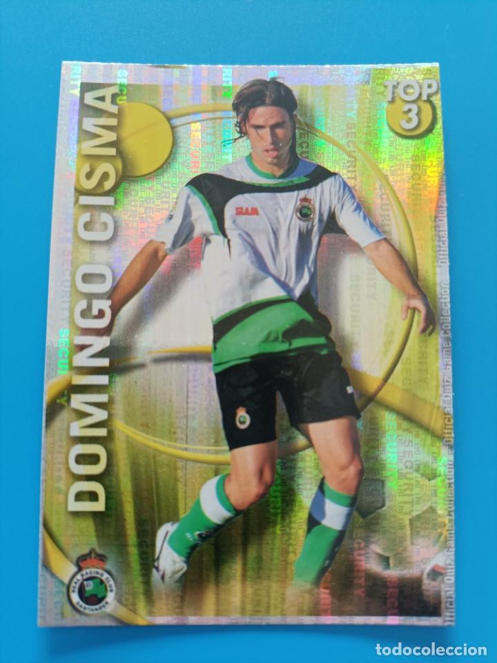 Cromos de F&uacute;tbol: Cromo ficha card Domingo Cisma Mundicromo Top 2010 2011 Security muy dif&iacute;cil las fichas de la liga