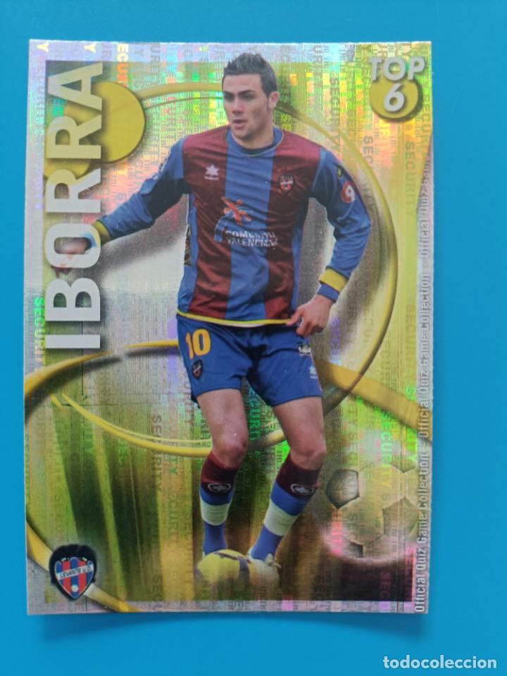 Cromos de F&uacute;tbol: Cromo ficha card Iborra Mundicromo Top 2010 2011 Security muy dif&iacute;cil las fichas de la liga