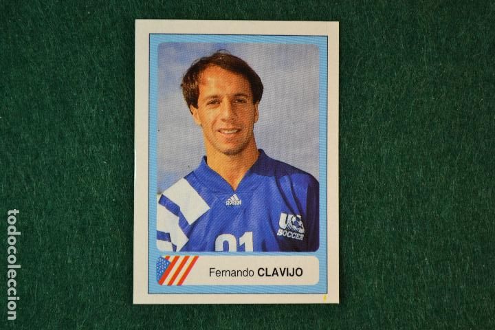 Cromos de f&uacute;tbol: EDICIONES ESTADIO MUNDIAL USA 94 - 188-CLAVIJO (ESTADOS UNIDOS)