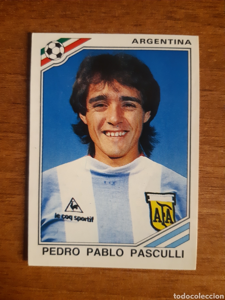 Cromos de Fútbol: N°87 Pedro Pablo Pasculli (Argentina) Mundial México 86 PANINI. Nunca pegado - Foto 1 - 299824483