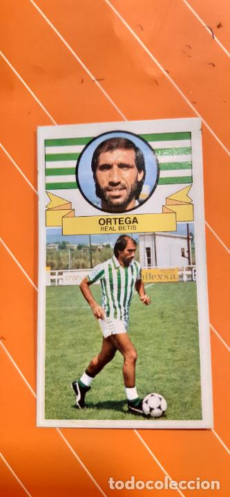 Cromos de f&uacute;tbol: 85 86 ESTE REAL betis Ortega VERSI&Oacute;N coloca - Foto 1