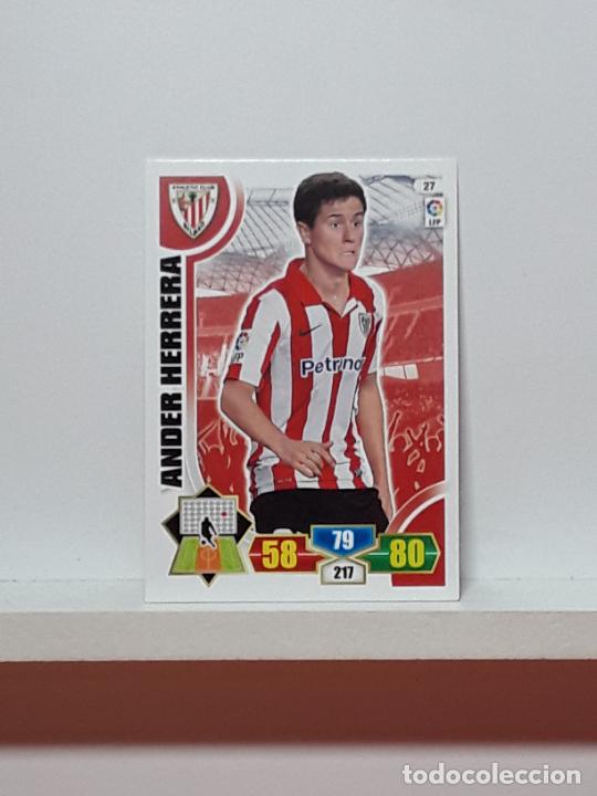 Cromos de Futebol: ADRENALYN 2013 2014 13 14 CROMO PANINI FUTBOL N 27 ATHLETIC ANDER HERRERA