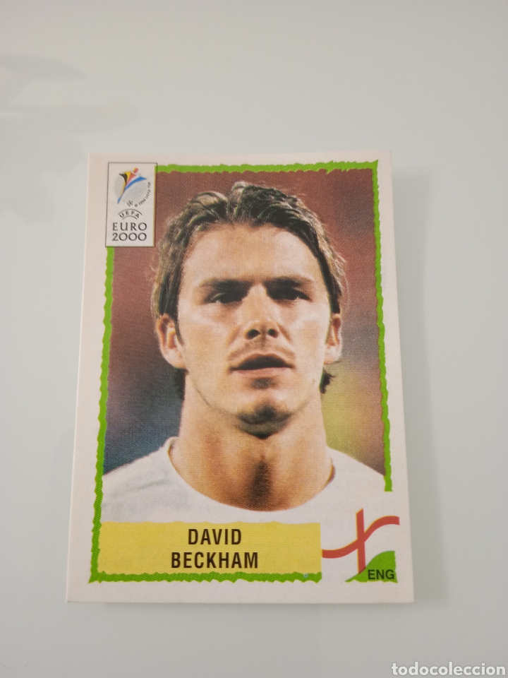 Cromos de f&uacute;tbol: David Beckham Panini euro 2000 - Foto 1