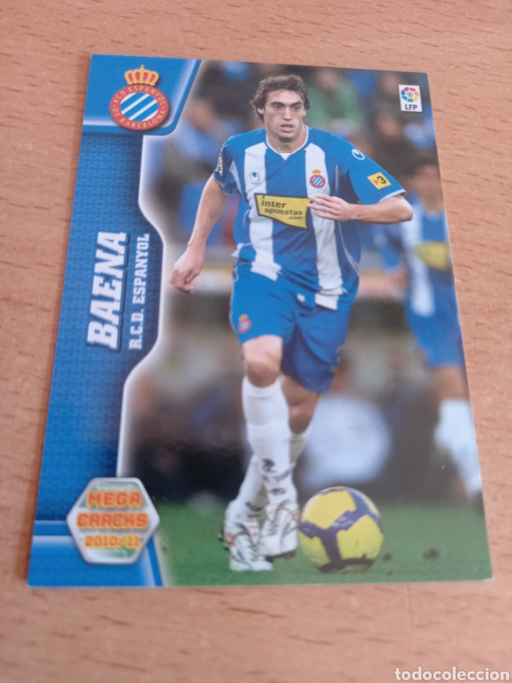 Fu&szlig;ball-Sticker: Panini megacracks 2010 2011 10 11 100 Baena Espanyol