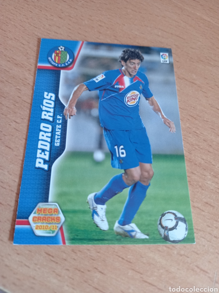 Figurine di Calcio: Panini megacracks 2010 2011 10 11 121 Pedro R&iacute;os Getafe