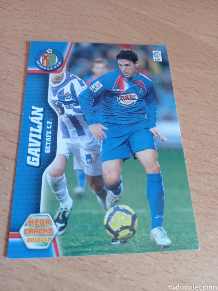 Fu&szlig;ball-Sticker: Panini megacracks 2010 2011 10 11 122 Gavil&aacute;n Getafe