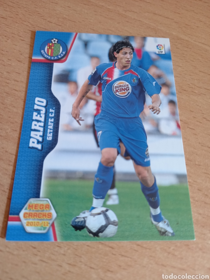 Fu&szlig;ball-Sticker: Panini megacracks 2010 2011 10 11 123 Parejo Getafe
