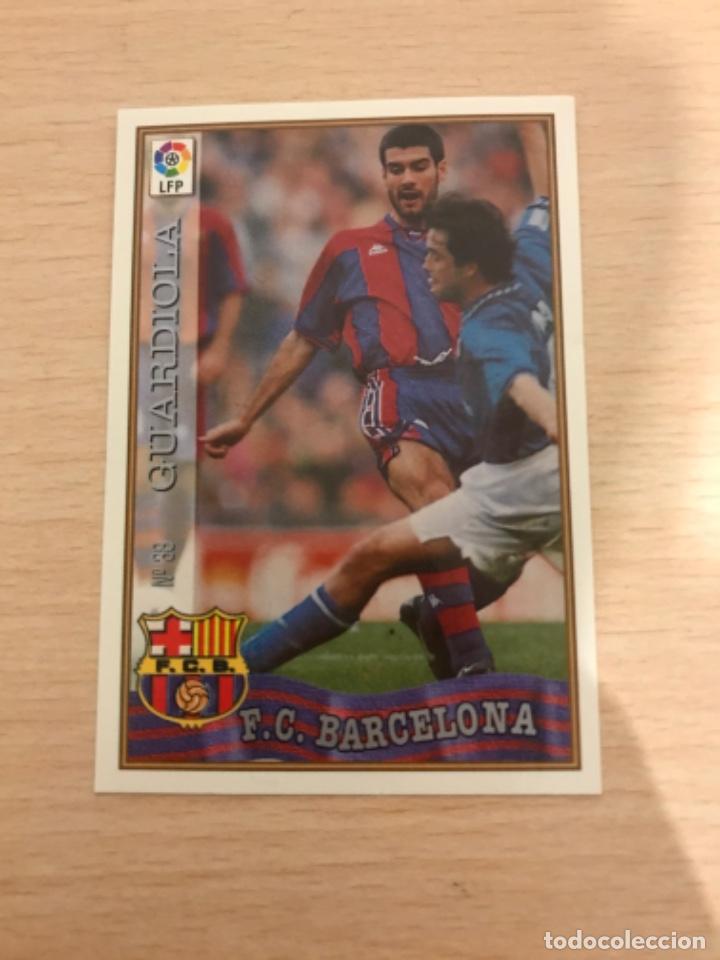 Cromos de f&uacute;tbol: Guardiola - Foto 1