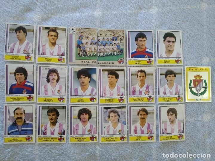 Fu&szlig;ball-Sticker: LOTE 59- VALLADOLID FUTBOL 87 COMPLETO