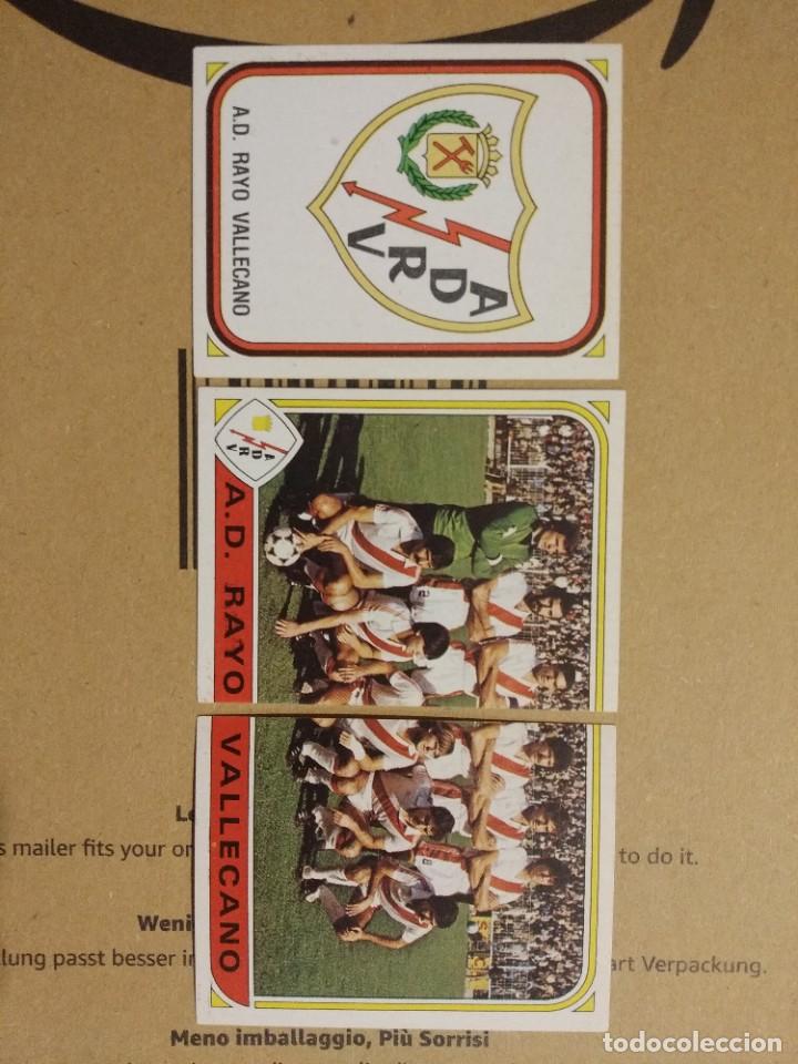 Fu&szlig;ball-Sticker: LOTE 187- CROMOS EQUIPO RAYO VALLECANO FUTBOL 84