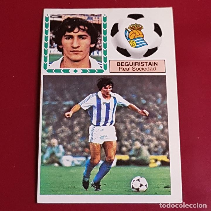 Cromos de F&uacute;tbol: ESTE - LIGA 1983 1984 - 83 84 - SOCIEDAD - BEGUIRISTAIN - NUNCA PEGADO