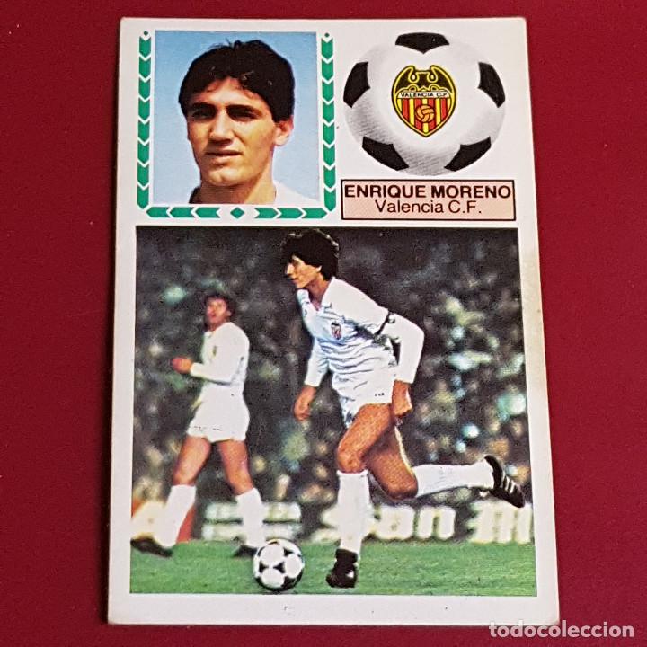 Cromos de F&uacute;tbol: ESTE - LIGA 1983 1984 - 83 84 - VALENCIA - ENRIQUE MORENO - NUNCA PEGADO