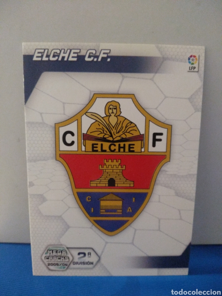 Cromos de f&uacute;tbol: MEGACRACKS 2005 2006 05 06 - PANINI - N&ordm; 424 2&ordf; DIVISI&Oacute;N ELCHE ESCUDO
