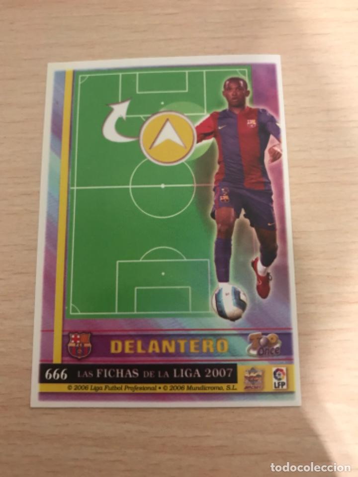 Cromos de f&uacute;tbol: Etoo - Foto 2