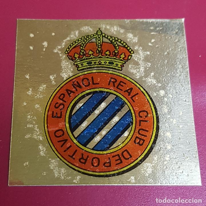 Cromos de F&uacute;tbol: CROPAN - CROMOS CANO - ESCUDO ESPA&Ntilde;OL DORADO - FUTBOL 83 84 - 1983 1984 - NUNCA PEGADO