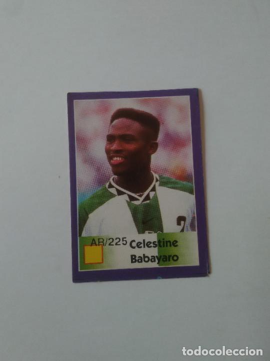 Cromos de F&uacute;tbol: 224 CELESTINE BABAYARO NIGERIA STICKER CROMO FUTBOL MUNDIAL 1998 REYAUCA WORLD CUP FRANCIA 98