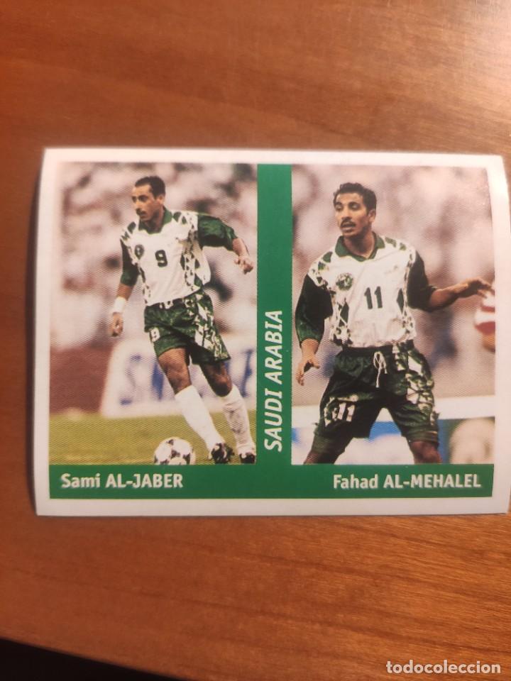 Cromos de f&uacute;tbol: 150 DS WORLD CUP FRANCE 98: SAMI AL-JABER/FAHAD AL-MEHALEL - SAUDI ARABIA -- NUNCA PEGADO MUNDIAL FR