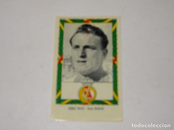 Cromos de F&uacute;tbol: CROMO R MADRID P&Eacute;REZ PAYA - CAMPEONATOS NACIONALES DE FUTBOL 1954, RIUZ ROMERO 1953