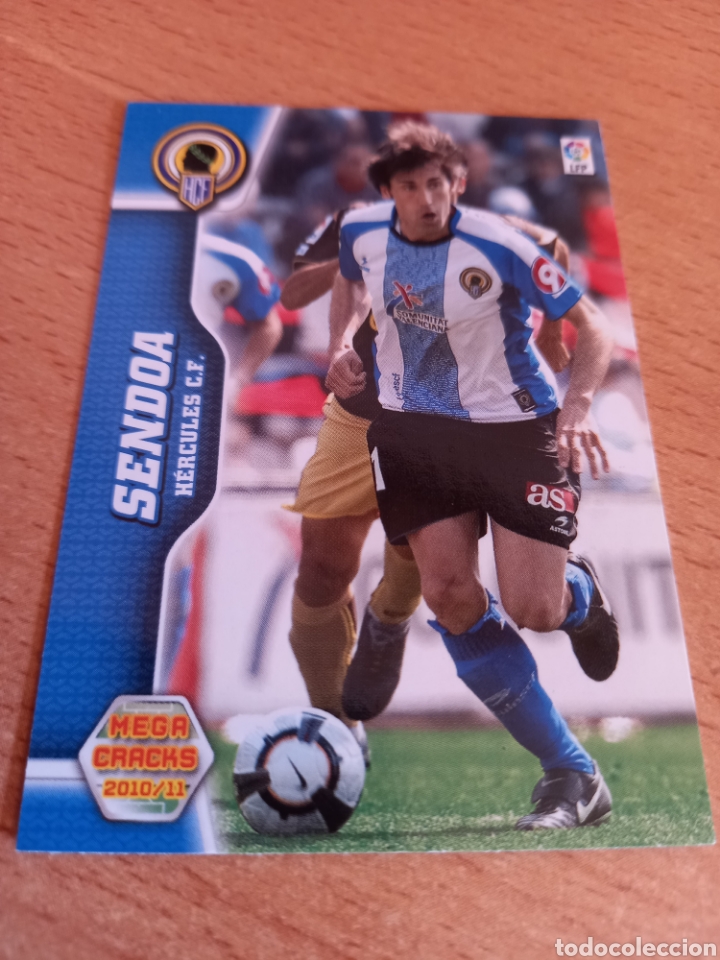 Figurine di Calcio: Panini megacracks 2010 2011 10 11 140 Sendoa H&eacute;rcules