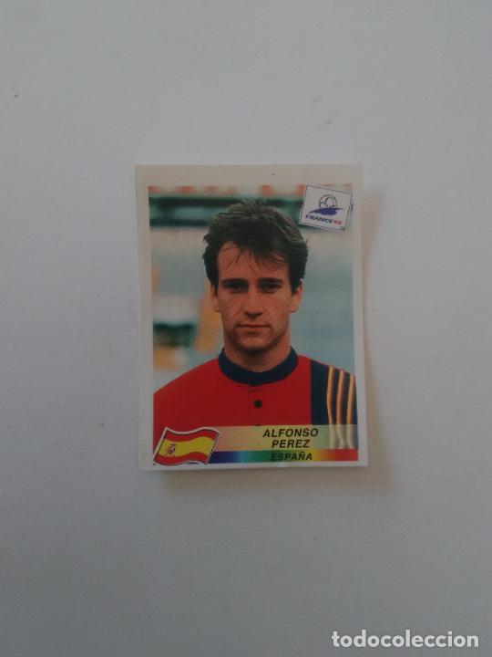 Cartes &agrave; collectionner de Football: 244 ALFONSO ROOKIE ESPA&Ntilde;A STICKER CROMO FUTBOL WORLD CUP 1998 MUNDIAL COPA MUNDO 98 PANINI
