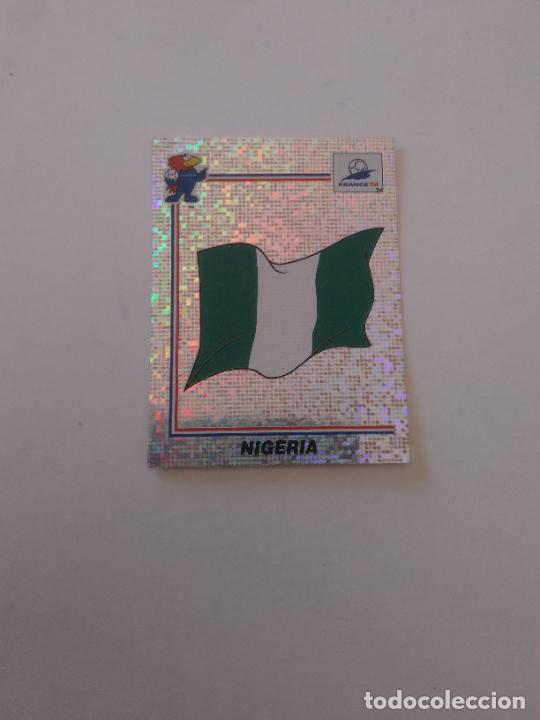 Cromos de f&uacute;tbol: 246 ESCUDO LOGO NIGERIA STICKER CROMO FUTBOL WORLD CUP 1998 MUNDIAL COPA MUNDO 98 PANINI