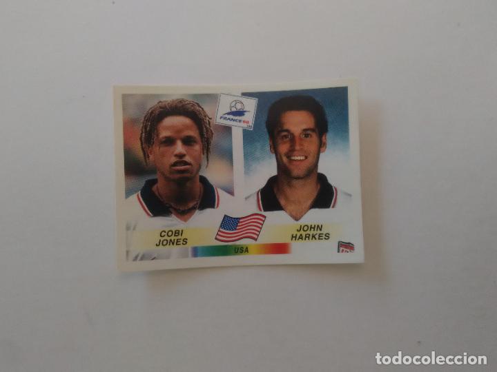 Cromos de f&uacute;tbol: 412 COBI JONES JOHN HARKES ESTADOS UNIDOS USA EEUU CROMO FUTBOL WORLD CUP 1998 MUNDIAL 98 PANINI