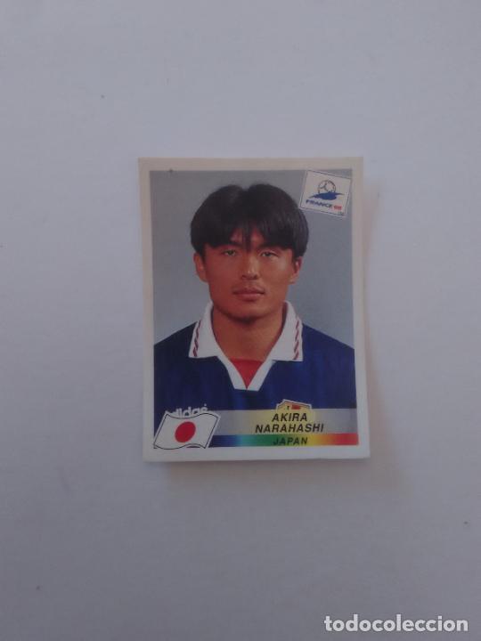 Cromos de F&uacute;tbol: 519 AKIRA NARAHASHI JAP&Oacute;N CROMO FUTBOL WORLD CUP 1998 MUNDIAL COPA MUNDO FRANCIA 98 PANINI