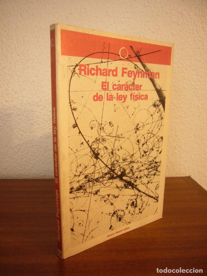 Cromos de Fútbol: RICHARD FEYNMAN: EL CARÁCTER DE LA LEY FÍSICA (ANTONI BOSCH, 1983) MUY BUEN ESTADO. PRIMERA EDICIÓN. - Foto 1 - 303261278