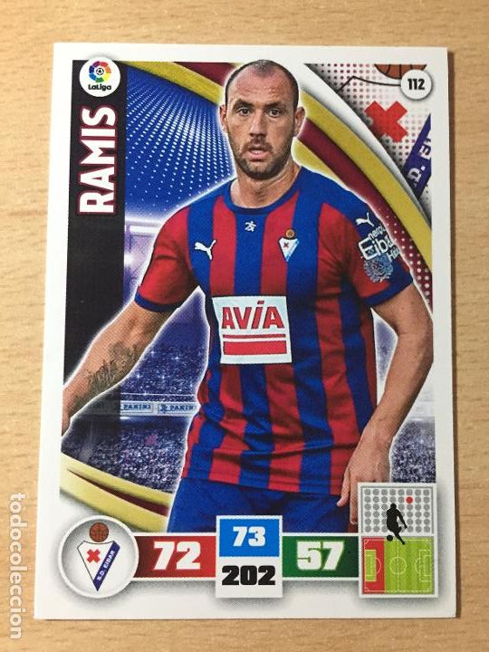 Cromos de f&uacute;tbol: 2015-2016 - 112 RAMIS - SD EIBAR - PANINI ADRENALYN - Foto 1