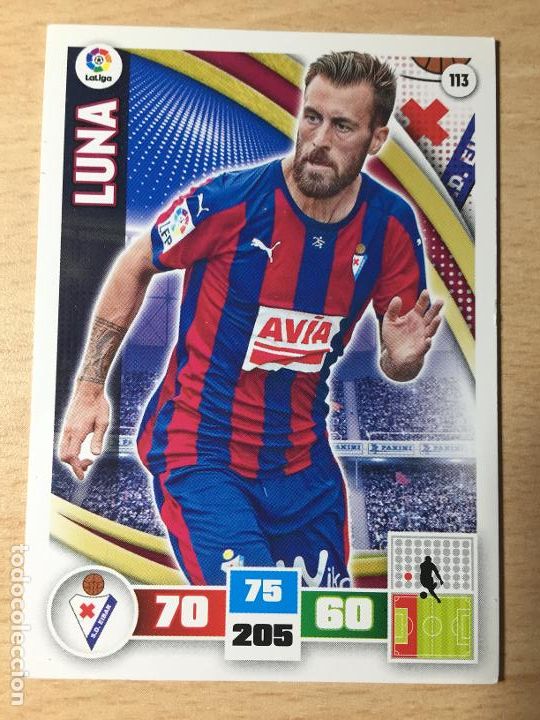 Cromos de f&uacute;tbol: 2015-2016 - 113 LUNA - SD EIBAR - PANINI ADRENALYN - Foto 1
