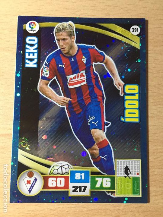 Cromos de f&uacute;tbol: 2015-2016 - 391 KEKO - SD EIBAR - PANINI ADRENALYN - Foto 1