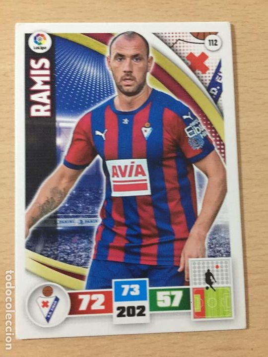 Cromos de f&uacute;tbol: 2015-2016 - 112 RAMIS - SD EIBAR - PANINI ADRENALYN - Foto 1