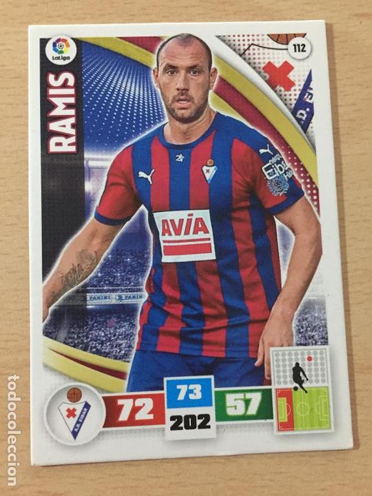 Cromos de f&uacute;tbol: 2015-2016 - 112 RAMIS - SD EIBAR - PANINI ADRENALYN - Foto 1