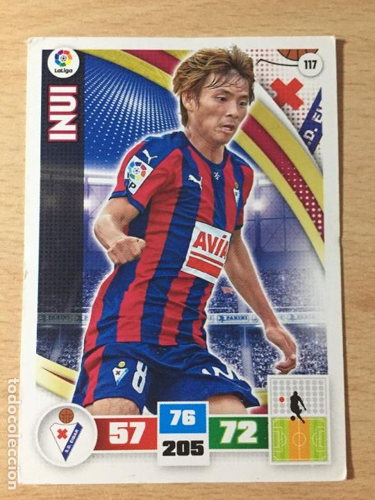 Cromos de f&uacute;tbol: 2015-2016 - 117 INUI - SD EIBAR - PANINI ADRENALYN - Foto 1