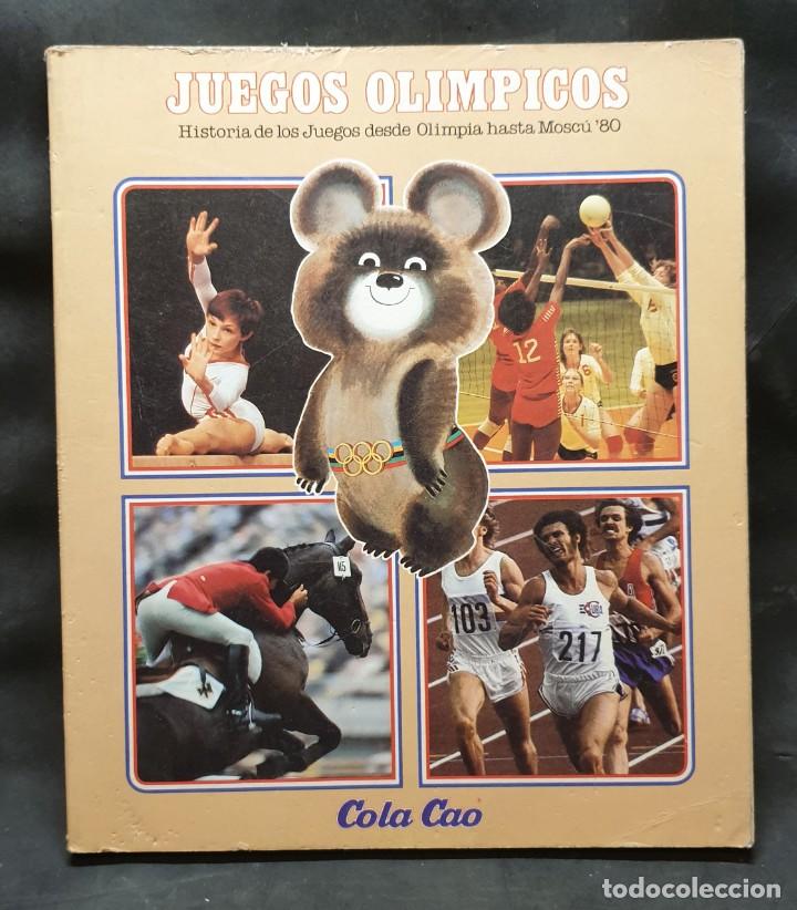 Cromos de F&uacute;tbol: JUEGOS OLIMPICOS EDICION DE COLA CAO 73 PAGINAS ILUSTRADO - X