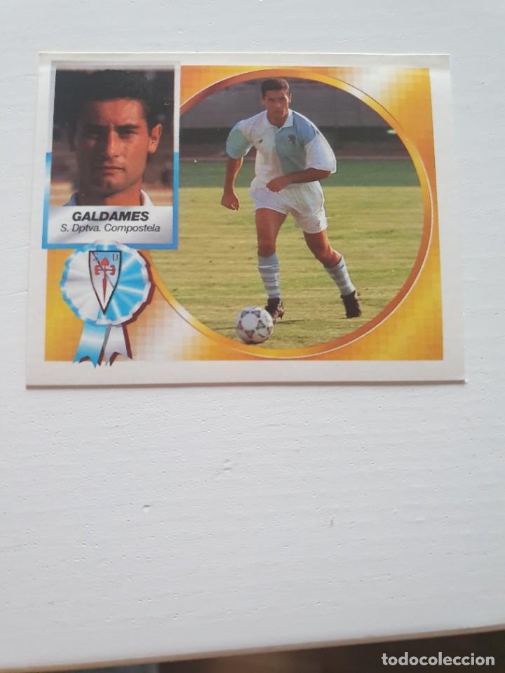 Cromos de f&uacute;tbol: Compostela - Galdames - COLOCA - Ediciones Este 1994-1995, 94-95 - ventanilla - Foto 1