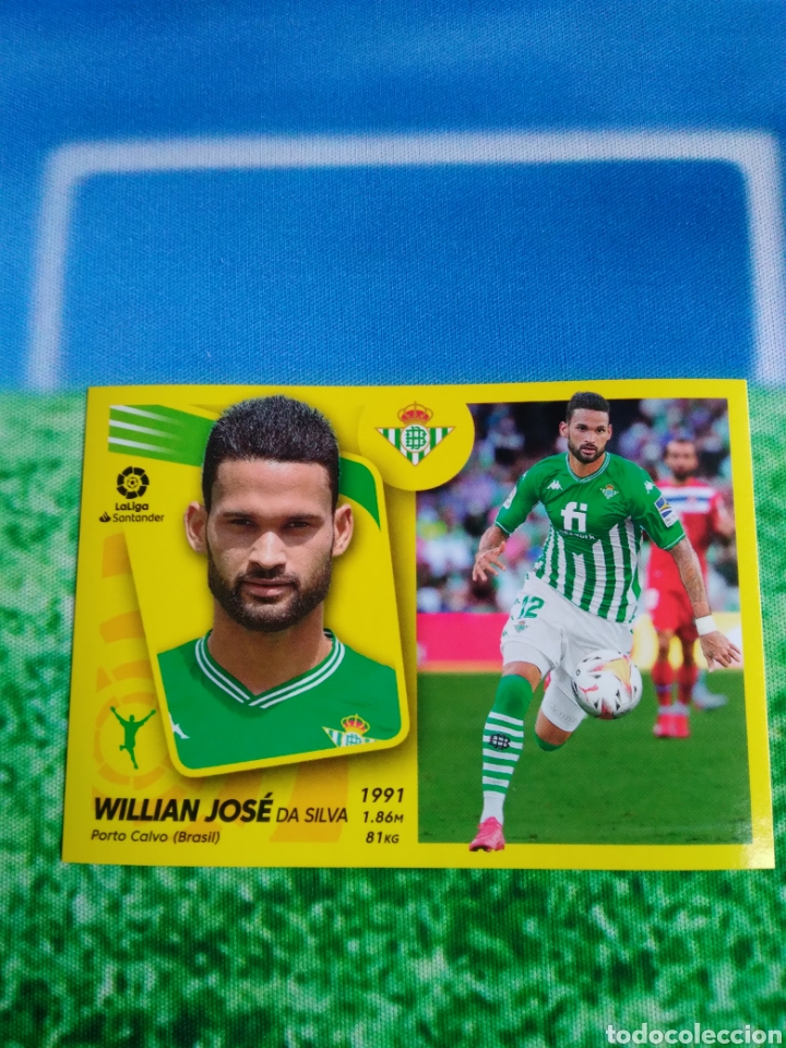 Cromos de f&uacute;tbol: Fichaje 53 este 21-22.WILLIAM JOS&Eacute; - Foto 1