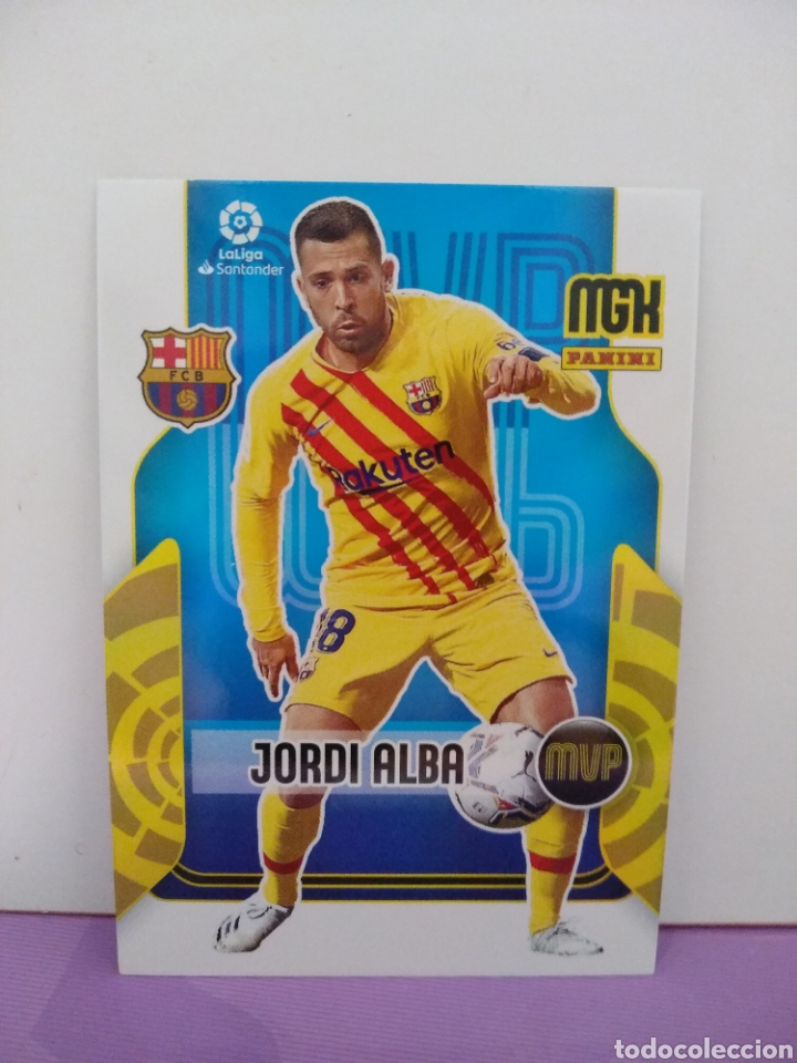 Cromos de Futebol: MEGACRACKS 2021 2022 21 22 - PANINI - JORDI ALBA 370 BARCELONA MVP