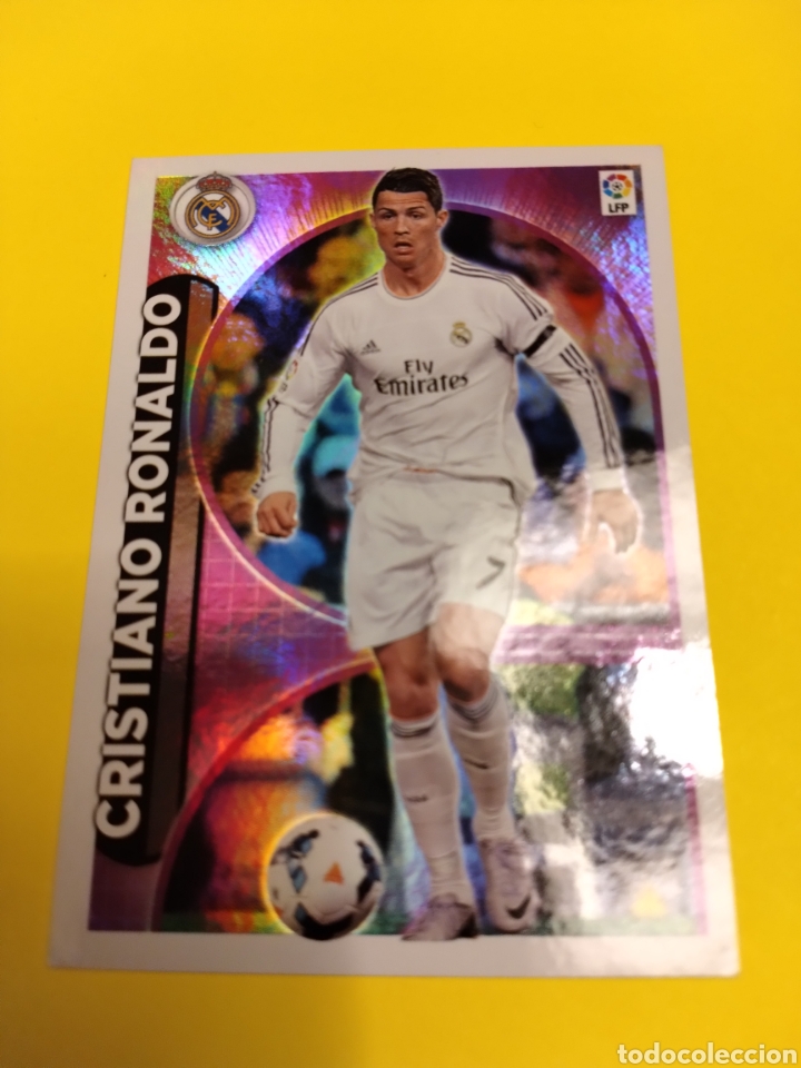 Cromos de f&uacute;tbol: Cristiano Ronaldo Este 2014-15 - Foto 2